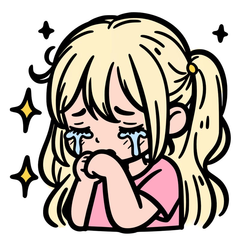 crying girl