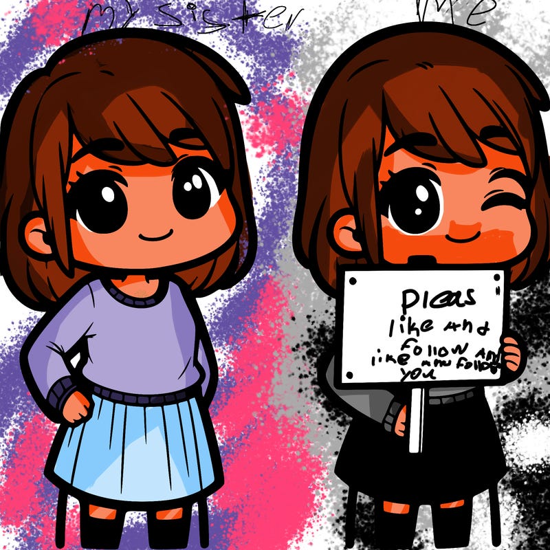 girl holding the sign