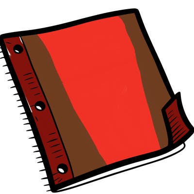 a blank piece of paper