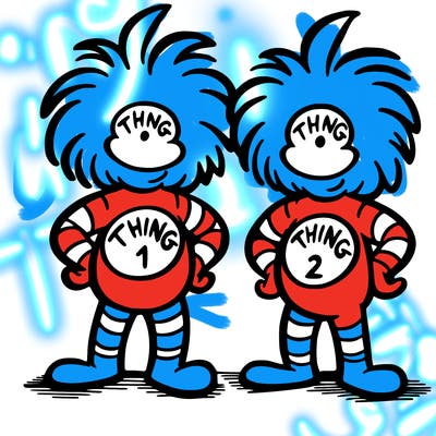 thing 1 and thing 2
