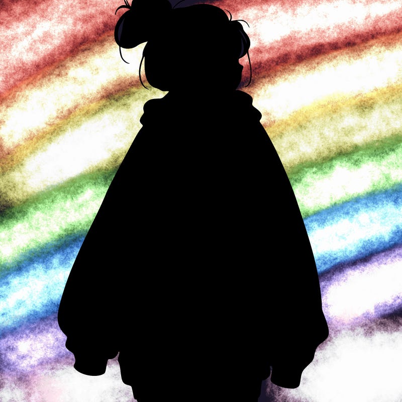 realistic girl with a oversized sweatshirt on and a bun