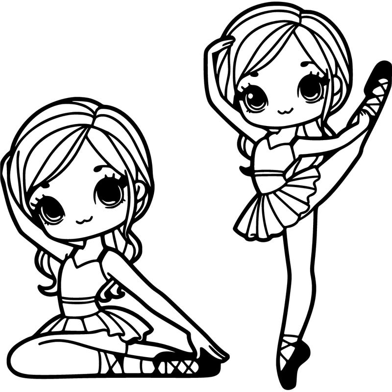 dancer doing a pretty pose