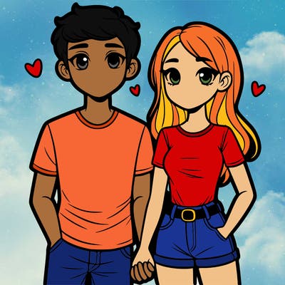 boyfriend and girlfriend