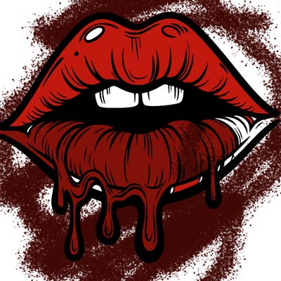 lips that look realistic and drip