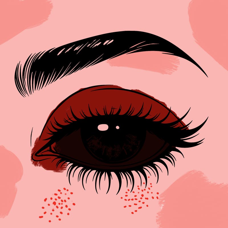 eye closed realistic