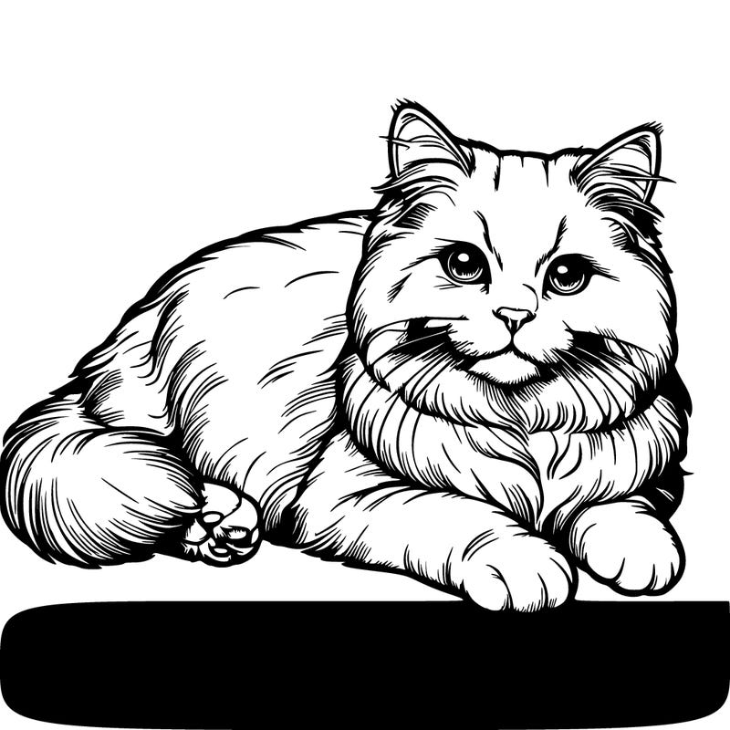 realistic drawing cats