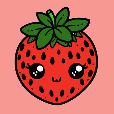 cute strawberry