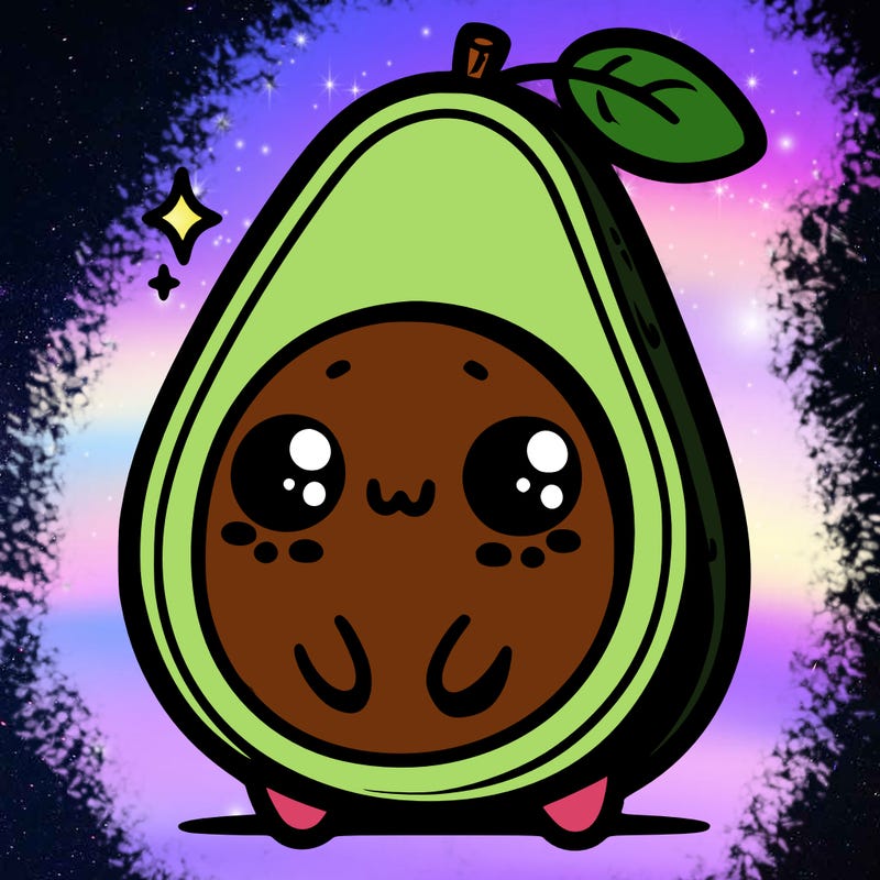 cute avocado