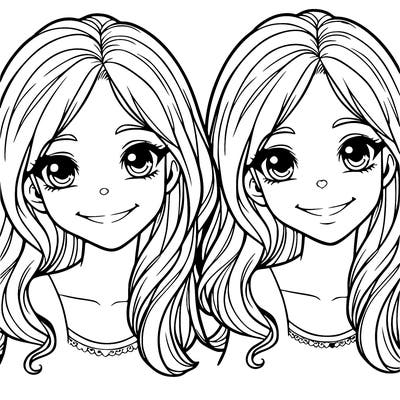 beautiful girl smiling