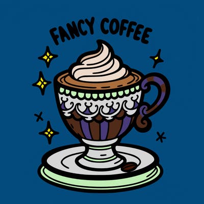 fancy coffee