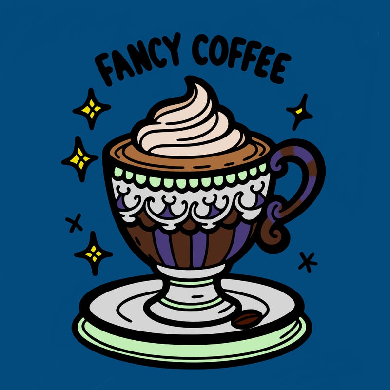 fancy coffee