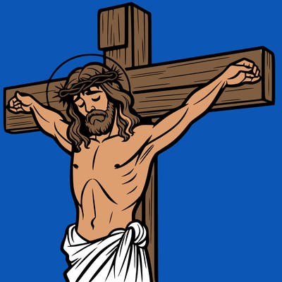 jesus on the cross
