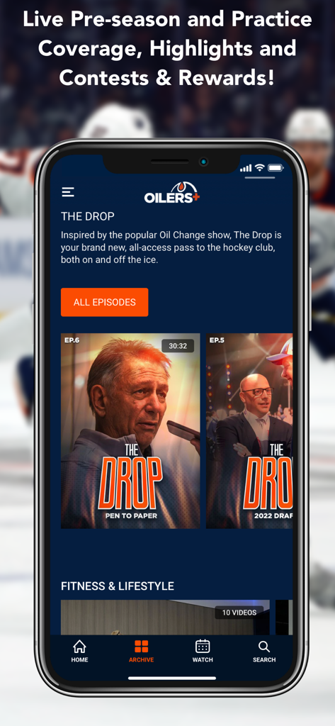 Oilers+ - Sports App | MWM