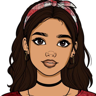 realistic teenage girl