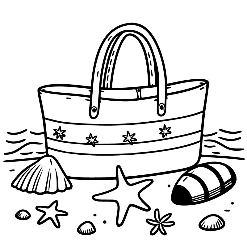 a beach bag
