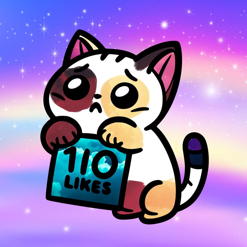 a cat begging for 10 likes
