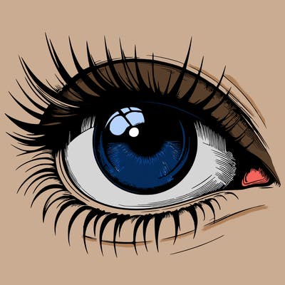 realistic eye