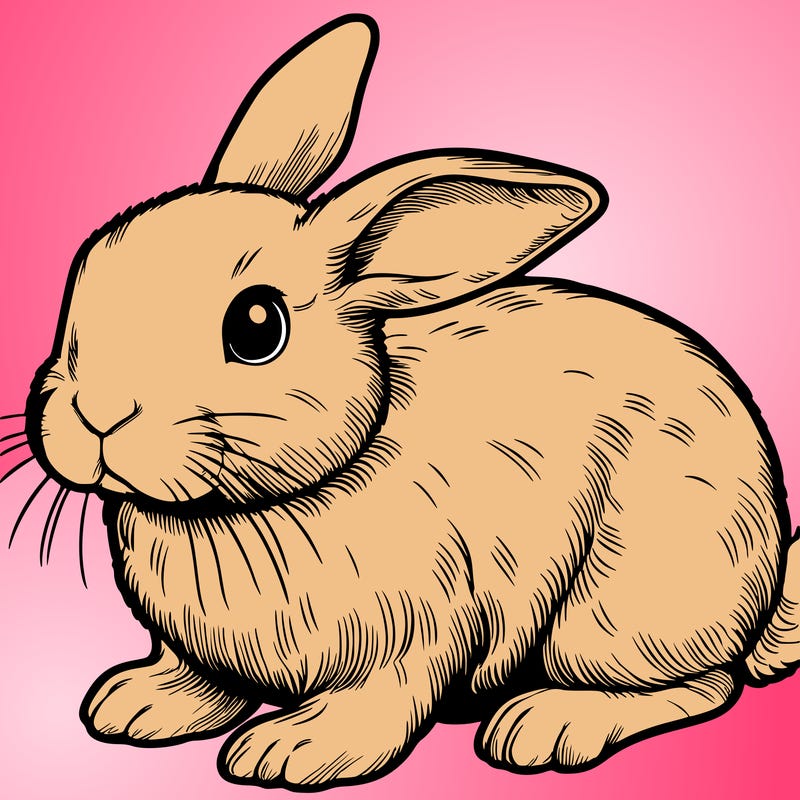 realistic bunny