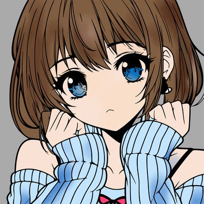 beautiful anime girl