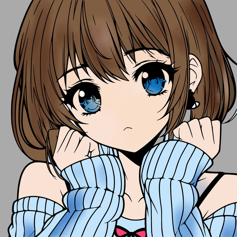 beautiful anime girl