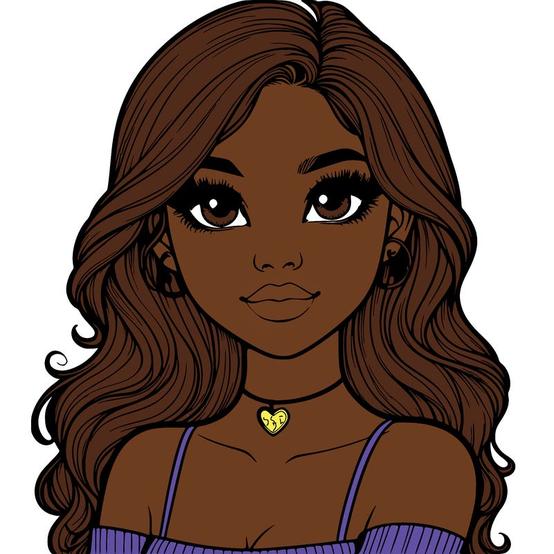 realistic pretty girl