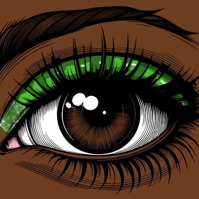 realistic eye