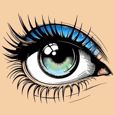 realistic eye
