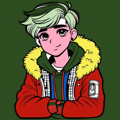 stylish teenager