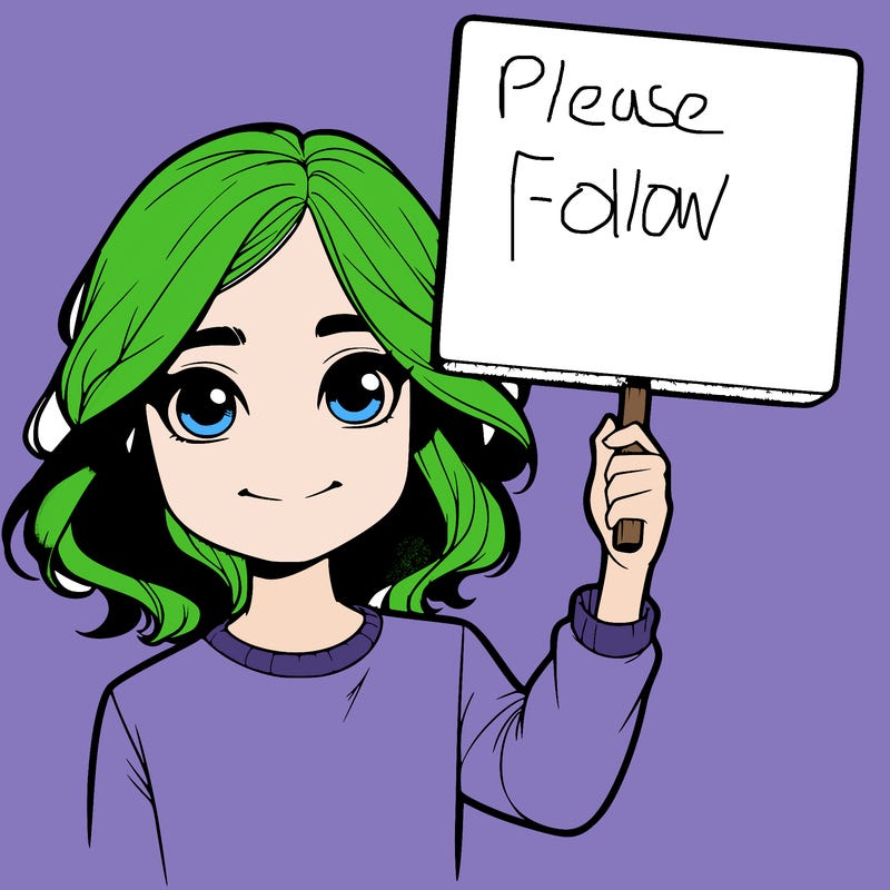 realistic girl holding up a sign