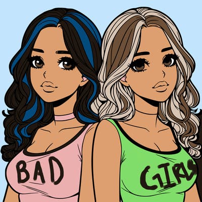 realistic twin sisters