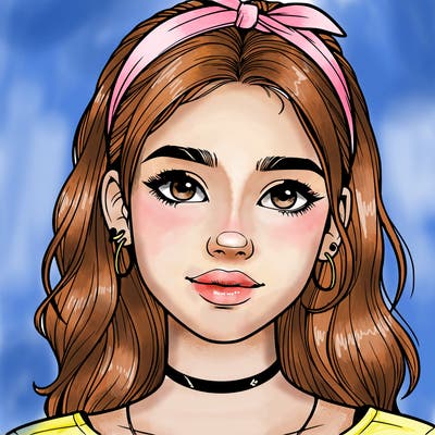 realistic teenage girl