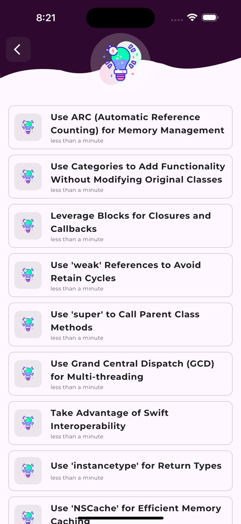 Learn Objective C Programming - Liste von Objective-C-Programmiertipps und Best Practices für Entwickler