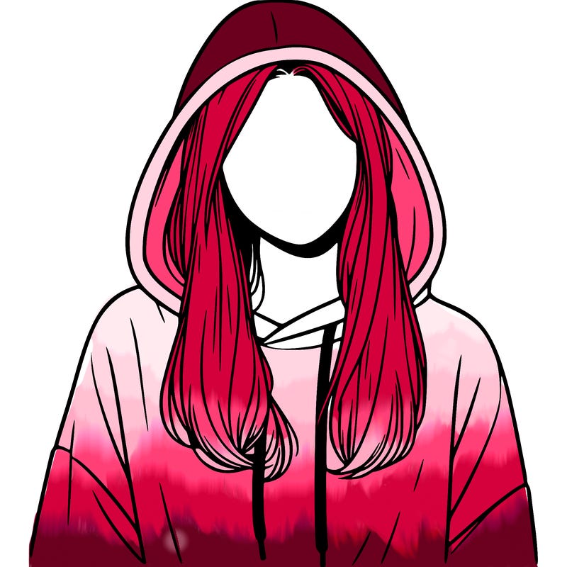 female hoodie.