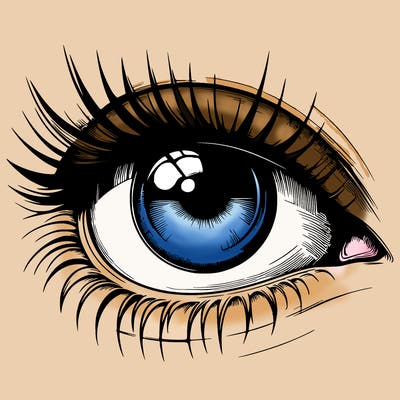 realistic eye