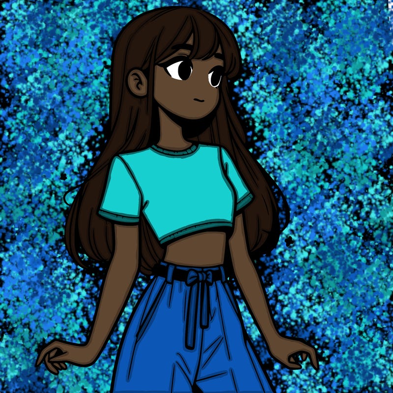 girl in a cute crop top