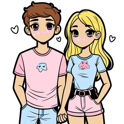 boyfriend and girlfriend