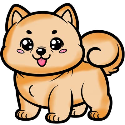 cute shiba inu