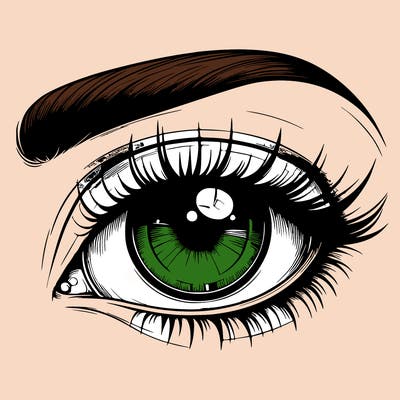 realistic eye