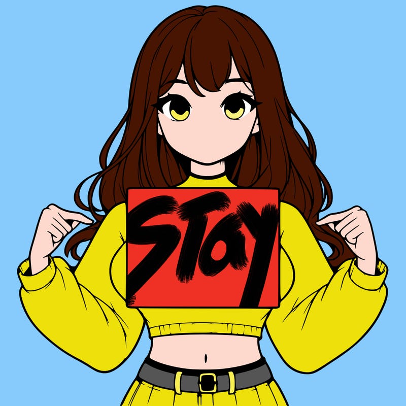 girl holding a blank sign in a long sleeve crop top