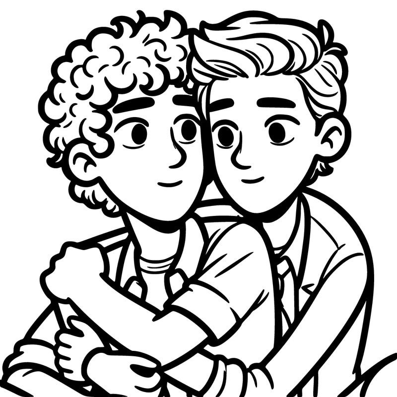 charlie spring cuddling nick nelson from heartstopper