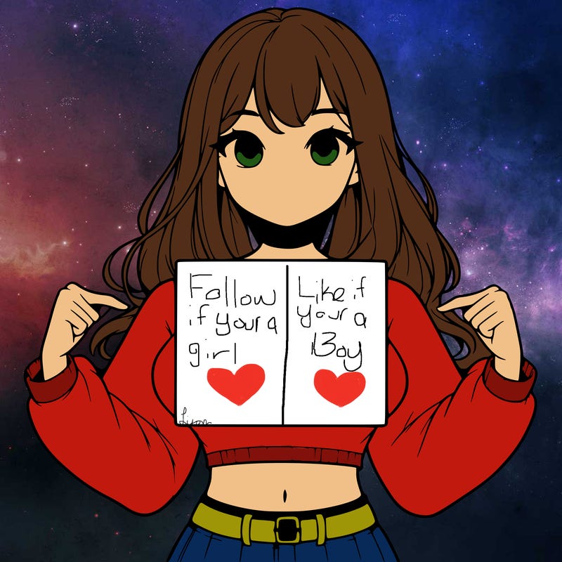 girl holding a blank sign in a long sleeve crop top