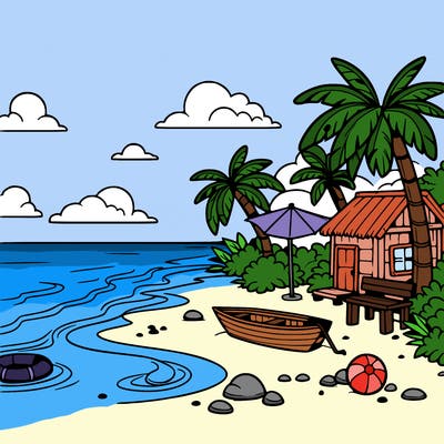beach