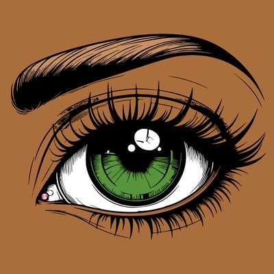 realistic eye