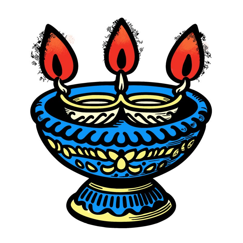 dip lamps for diwali