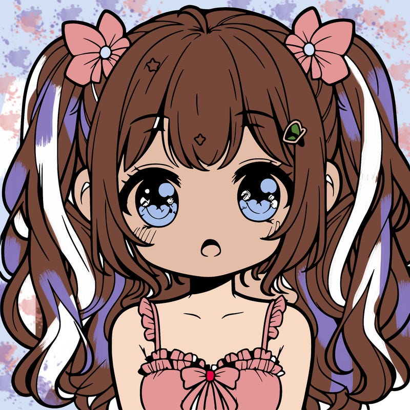 cute sweet anime girl