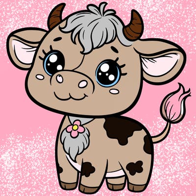 cute cow