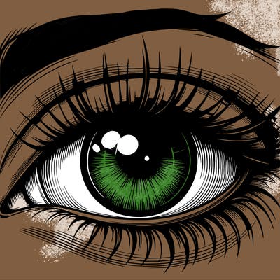 realistic eye