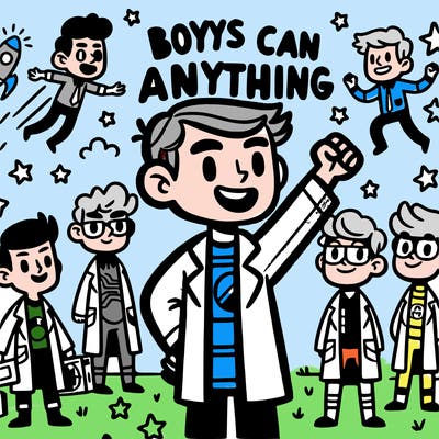 boys can do any think