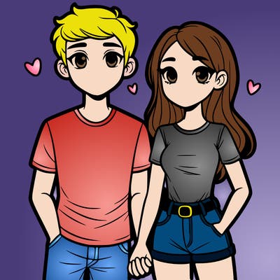 boyfriend and girlfriend