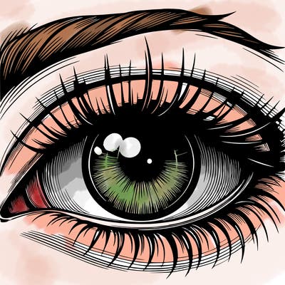 realistic eye